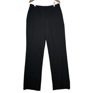 Worthington Womens‎ Black Dress Pants Size 8 Long Stretch Modern Fit Trousers